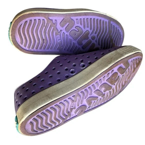 Native Shoes Iridescent Lavender Jefferson Shoes (C8) - Picture 9 of 10